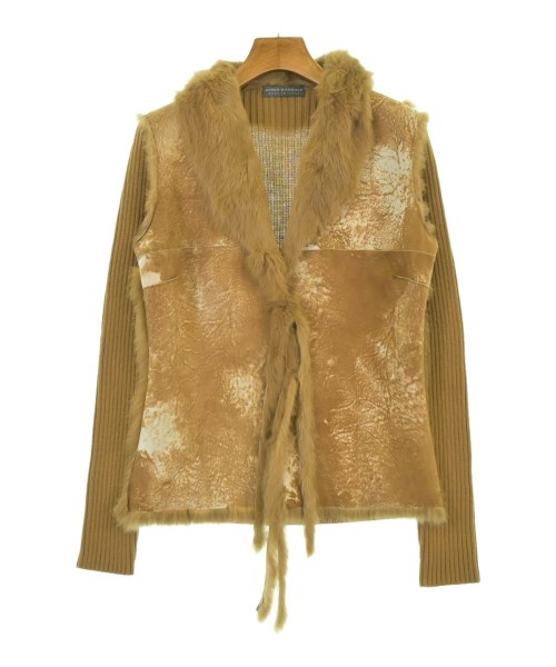 ANNA BASSANI アンナバッサーニカーディガン レディース S 駱駝【中古】【古着】