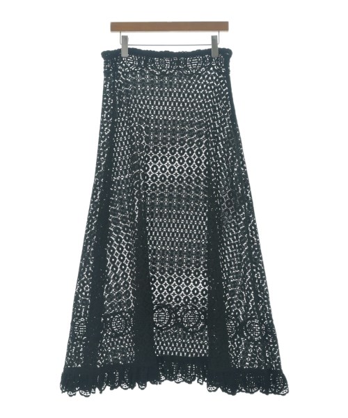 Paco Rabanne パコラバンヌロング・マキシ丈スコート レディース 40(M位) 黒(スピード競技)【中古】【古着】