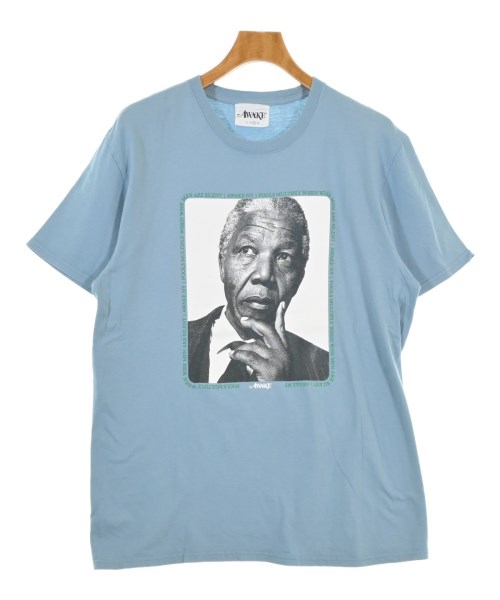 AWAKE アウェイク Tシャツ・カットソー メンズ L 水色 【中古】【古着】