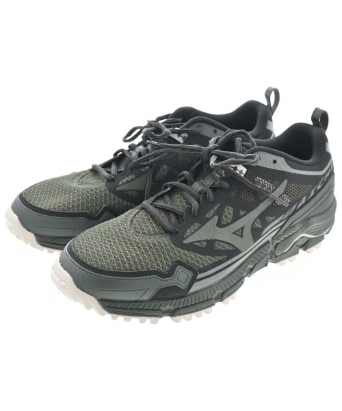 MIZUNO ミズノ スニーカー メンズ 27cm カーキ 【中古】【古着】