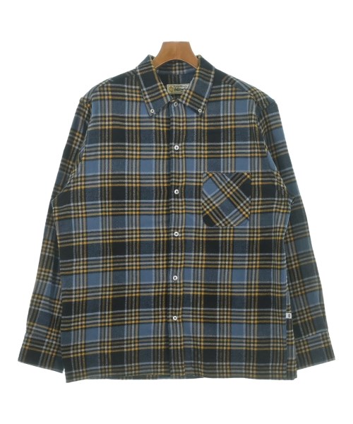 Yellow Rat イエローラット カジュアルシャツ メンズ L 青x黄x黒等(チェック) 【中古】【古着】