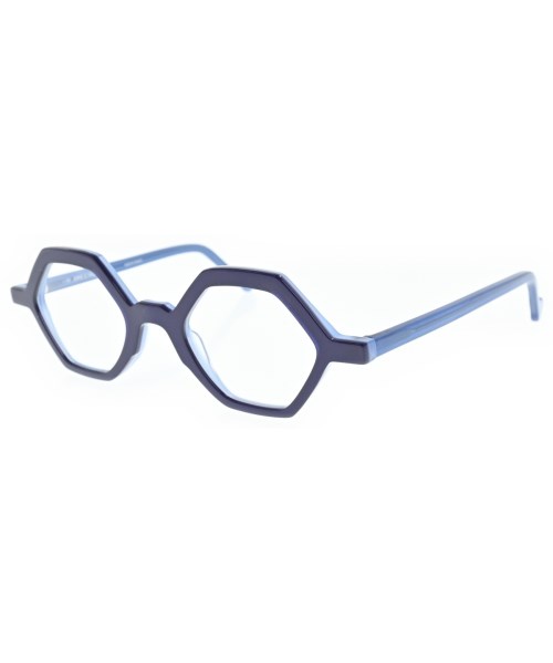 ANNE ET VALENTIN アンバレンタインメガネ メンズ - 紺x青【中古】【古着】