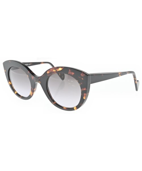 ANNE ET VALENTIN アンバレンタインサングラス メンズ - 茶系x黄系x茶系【中古】【古着】