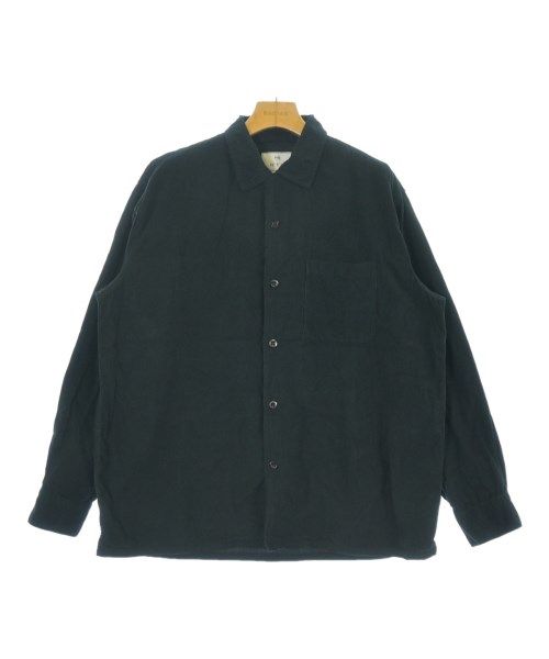 HARROW TOWN STORES ハロータウンストアーズ カジュアルシャツ レディース 44(XL位) 黒 【中古】【古着】