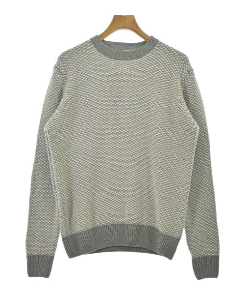 morgano モルガノニット・セーター メンズ 50(M位) グレーx白【中古】【古着】|RAGTAG(ブランド古着のラグタグ)