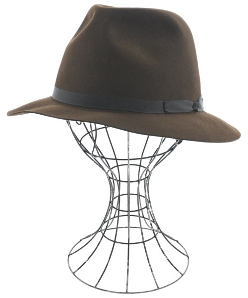 LOCK & Co. HATTERS ロックアンドコーハッターズ ハット レディース 59 茶 【中古】【古着】
