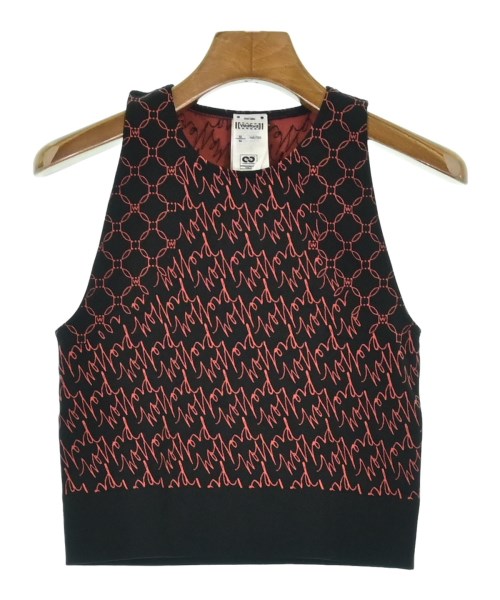 Wolford ウォルフォード Tシャツ・カットソー レディース M 黒x赤系(総柄) 【中古】【古着】