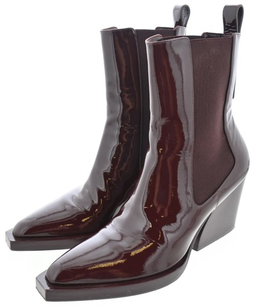 ZIMMERMANN ジマーマンブーツ レディース US7(24珊位) エンジ【中古】【古着】