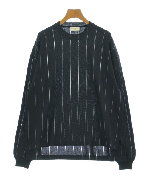 PIECE D'ANARCHIVE ピエスダナルシヴ ニット・セーター レディース M 紺x白(ストライプ) 【中古】【古着】