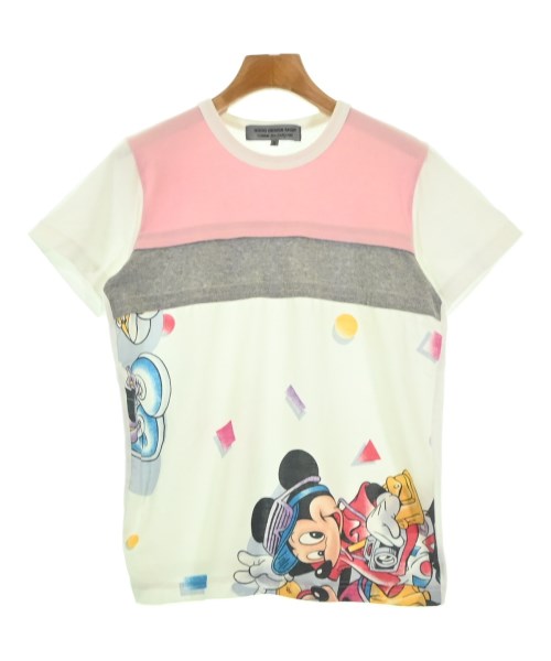 GOOD DESIGN SHOP COMME des GARCONS グッドデザインショップコムデギャルソンプルオーバー・カットソー レディース S 白xサクラ色x薄墨色等【中古】【古着】