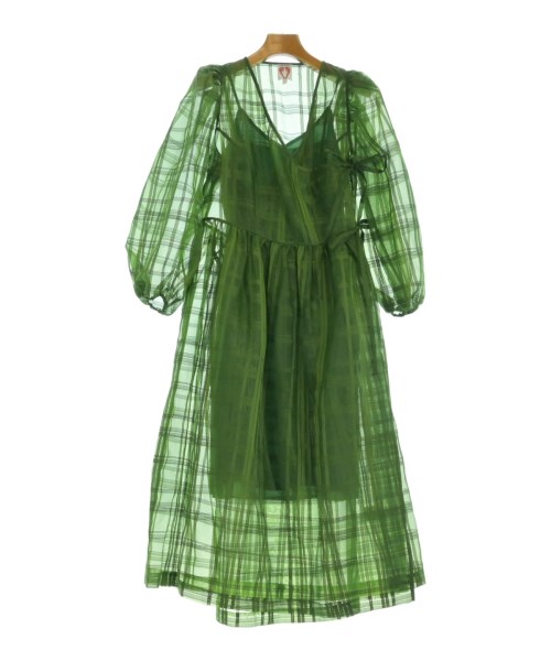 Shrimps シュリンプスワンピース レディース 8(M位) 緑【中古】【古着】