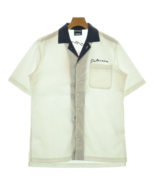 Paterson パターソンカジュアルシャツ メンズ L 白【中古】【古着】