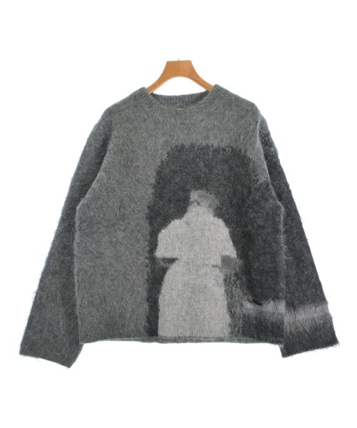 SHINYA KOZUKA シンヤコズカ ニット・セーター メンズ S グレーx黒 【中古】【古着】
