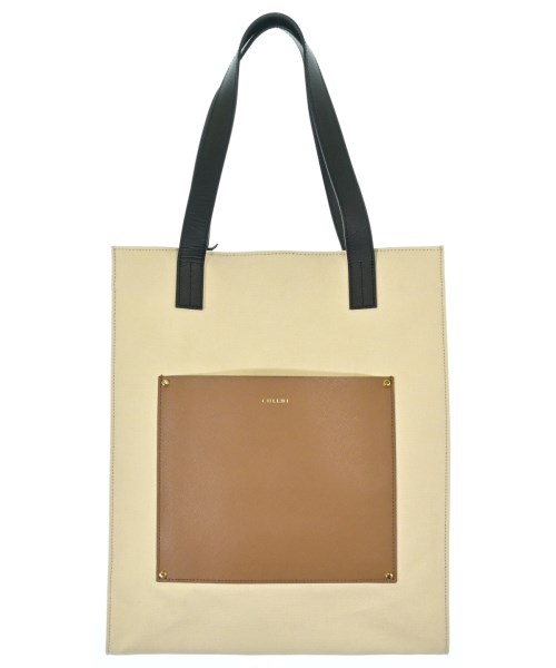 CULLNI クルニトートバッグ メンズ - 皮膚軟化剤x茶x黒【中古】【古着】