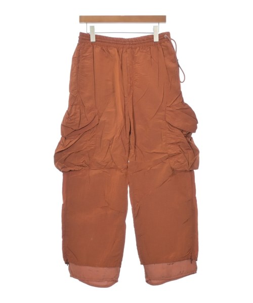 SUNNEI スンネイパンツ（余分の物） メンズ L 茶xオレンジ色(総柄)【中古】【古着】