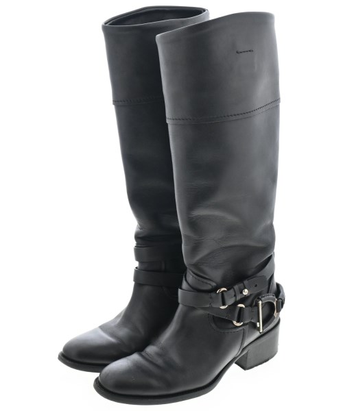 RALPH LAUREN PURPLE LABEL ラルフローレンパープルレーベル ブーツ レディース UK5(23.5cm位) 黒 【中古】【古着】