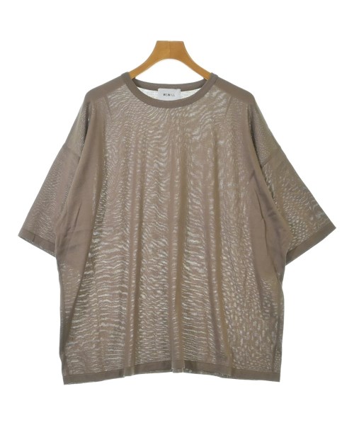 WEWILL ウィーウィルティーシャツ・カットソー メンズ -(XXL位) 茶【中古】【古着】 Tシャツ・カットソー-トップス