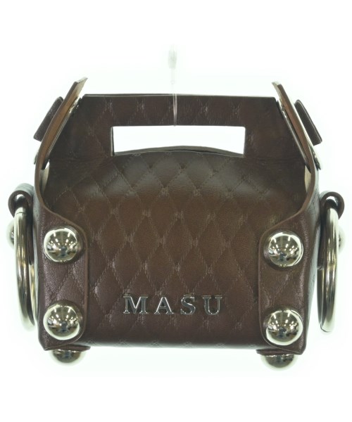 MASU エムエーエスユーバッグ（余分の物） メンズ - 茶【中古】【古着】