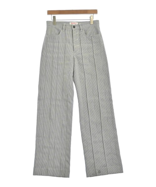 MASU エムエーエスユースラックス メンズ 46(M位) 黒x白(千鳥格子)【中古】【古着】