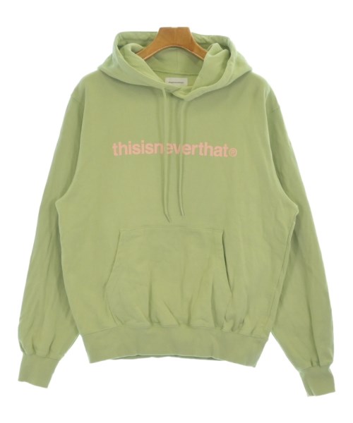 thisisneverthat ディスイズネバーザットパーカー メンズ S 緑【中古】【古着】