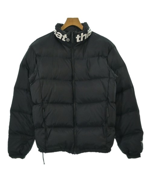 thisisneverthat ディスイズネバーザットダウンジャケット/落ち込む限りない メンズ M 黒【中古】【古着】