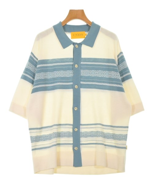 union ユニオンニット・セーター メンズ 2(M位) アイボリーx青【中古】【古着】｜RAGTAG（ブランド古着のラグタグ） 9,360円
