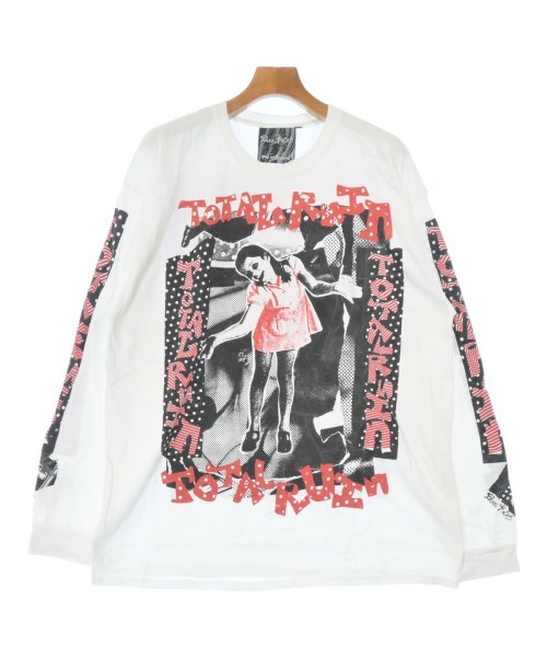 Blue Roses ブルーローゼズプルオーバー・カットソー メンズ L 白x黒x赤【中古】【古着】