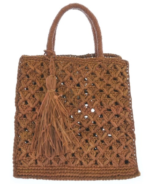 新品未使用✨MAISON N.H PARIS トートバッグ　ブラウン　ラフィア MAISON N.H PARIS [メゾンエヌアッシュパリ] - Avril raffia