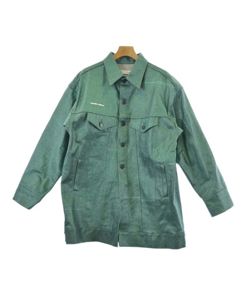 TENDER PERSON テンダーパーソンブルゾン（その他） メンズ 1(S位) 緑(ラメ)【中古】【古着】