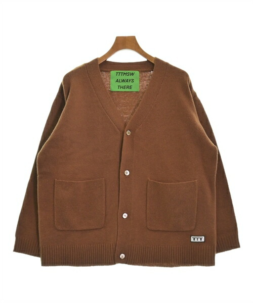 ttt msw 22aw カーディガン Crew neck cardigan（BLACK） | TTTMSW