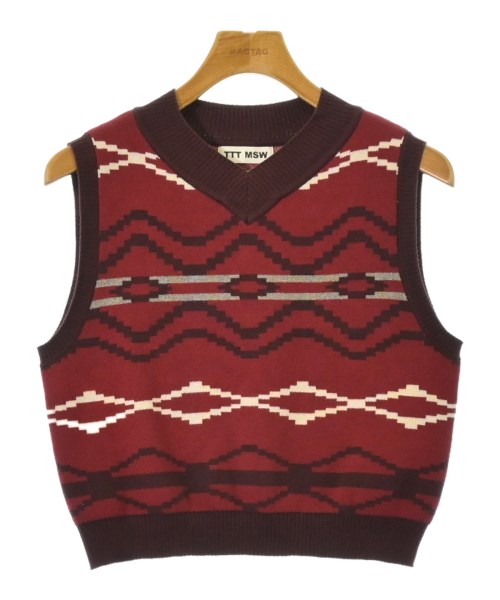 楽天市場】TTT MSW Panther Knit Vest ティー パンサー ニットベスト