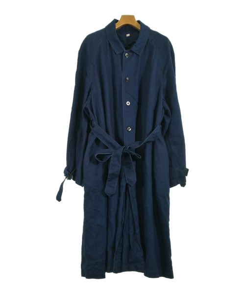 楽天市場】OUTIL / ウティ | ウール リネン インディゴ染め コート | 3