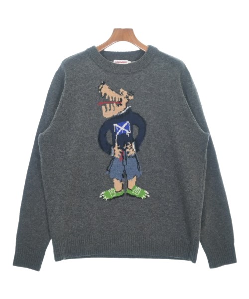 CHARLES JEFFREY LOVERBOY チャールズジェフリーラバーボーイニット・セーター メンズ L グレー【中古】【古着】