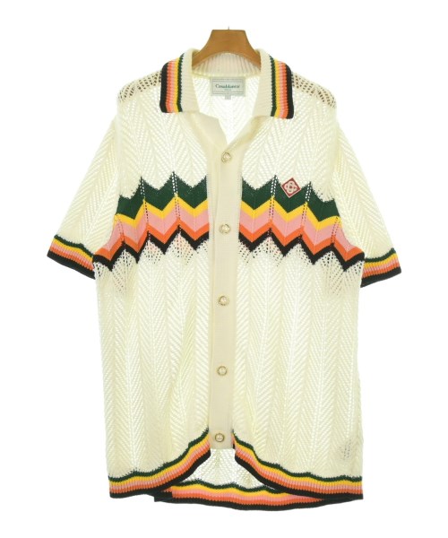 CASABLANCA カサブランカジレー メンズ L 象牙色x緑x黒等(総柄)【中古】【古着】