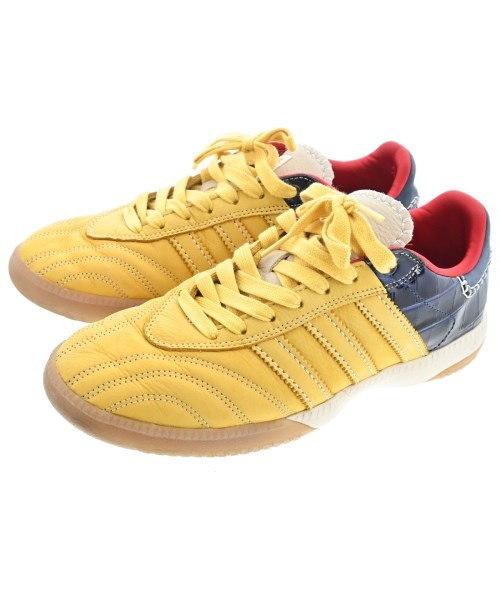 WALES BONNER ウェールズボナースニーカー メンズ 27.5糎 黄x紺【中古】【古着】
