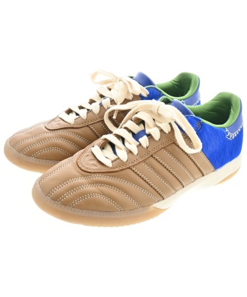 WALES BONNER ウェールズボナースニーカー メンズ 26糎 茶x青【中古】【古着】