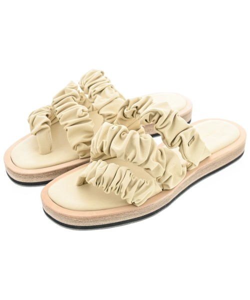 LAURENCE ロランス サンダル レディース EU38(24.5cm位) アイボリー 【中古】【古着】