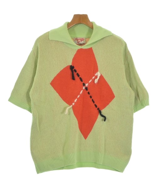 ANDERSSON BELL アンダースンベル ニット・セーター メンズ L 黄緑 【中古】【古着】