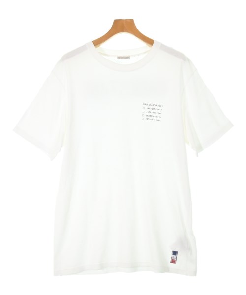 MONCLER GENIUS モンクレールジーニアス Tシャツ・カットソー メンズ L 白 【中古】【古着】