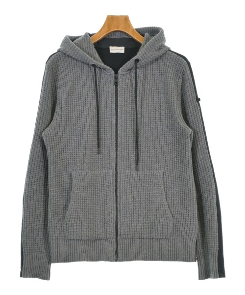 MONCLER GENIUS モンクレールジーニアスニット・セーター メンズ L 薄墨色x黒【中古】【古着】