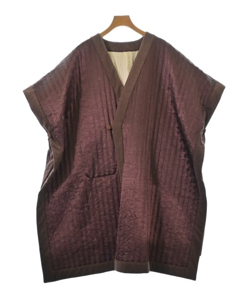 Jens イェンスコート（余分の物） レディース F エンジx茶【中古】【古着】 コート・ジャケット-レディースファッション