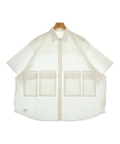 FreshService フレッシュサービス カジュアルシャツ メンズ F 白 【中古】【古着】
