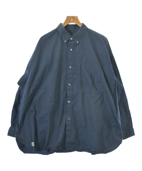 FreshService フレッシュサービスカジュアルシャツ メンズ ONE 紺【中古】【古着】
