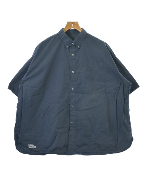 FreshService フレッシュサービスカジュアルシャツ メンズ F 紺【中古】【古着】