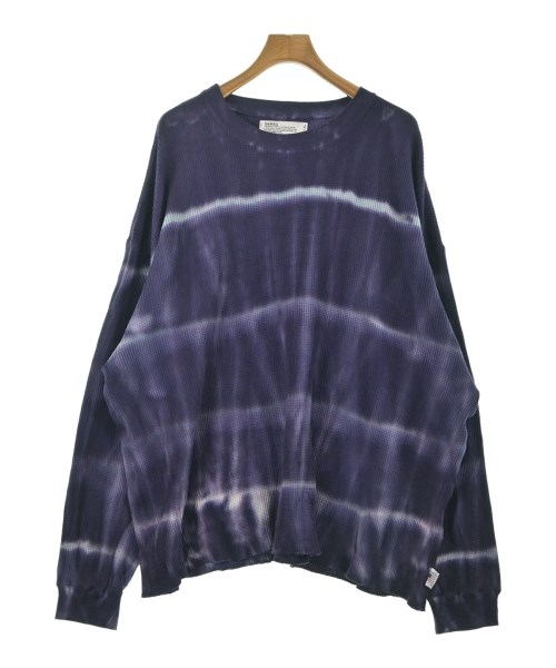 DAIRIKU ダイリク Tシャツ・カットソー メンズ -(XXL位) 紫系(タイダイ) 【中古】【古着】