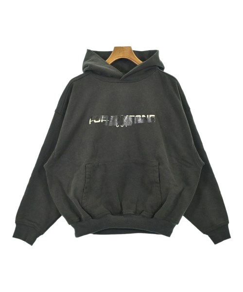 FORSOMEONE フォーサムワンパーカー メンズ 46(M位) まっ黒い薄墨色【中古】【古着】