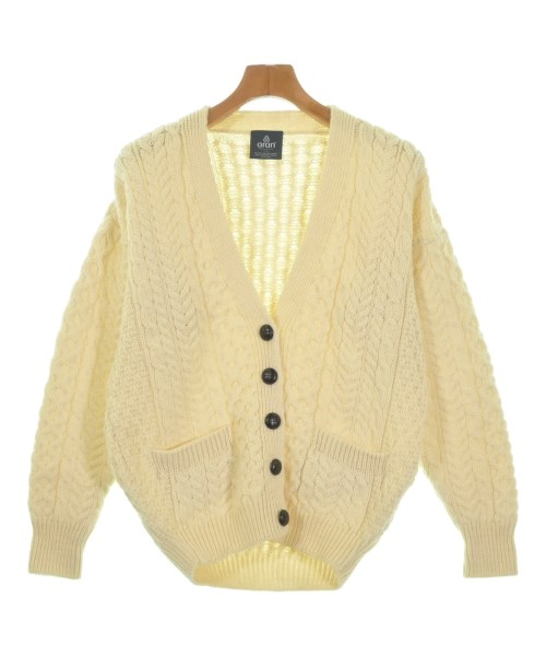 aran WOOLLEN MILLS アランウーレンミルズカーディガン レディース F 象牙色【中古】【古着】