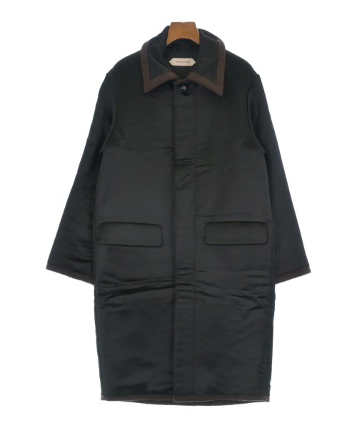 NAMACHEKO ナマチェコステンカラーコート レディース 34(XXL位) 黒【中古】【古着】|RAGTAG(ブランド古着のラグタグ)