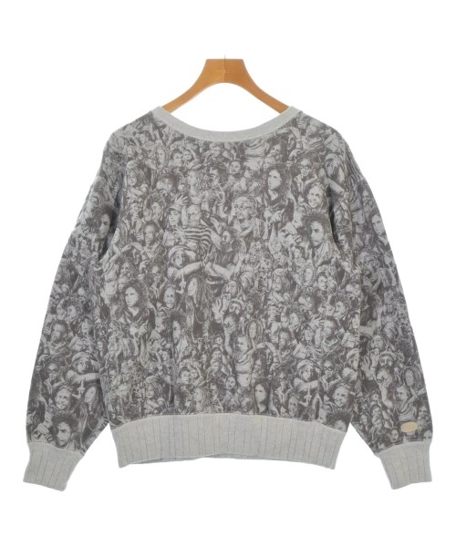 NICENESS ナイスネススウェット メンズ S グレーx茶(総柄)【中古】【古着】|RAGTAG(ブランド古着のラグタグ)