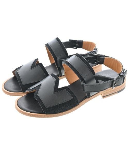 NICENESS ナイスネス サンダル メンズ UK7(25.5cm位) 黒 【中古】【古着】